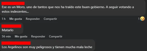 Comentarios en Facebook