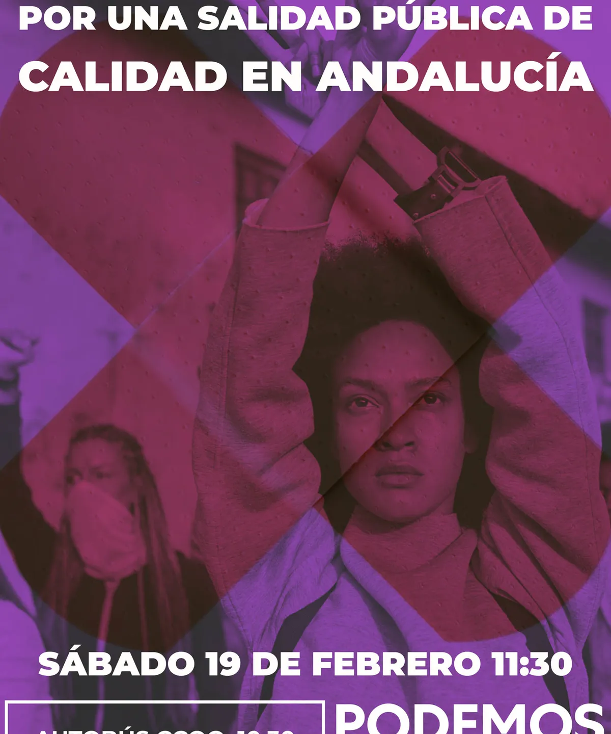 PODEMOS La Rinconada en la movilización en defensa de la Sanidad Pública